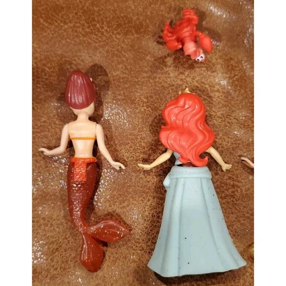 Disney Princess Magic Clip Polly Pockets Ariel Mermaid Sisters Sebastián Others - Picture 6 of 10
